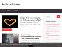 Tablet Screenshot of diariocaceres.com